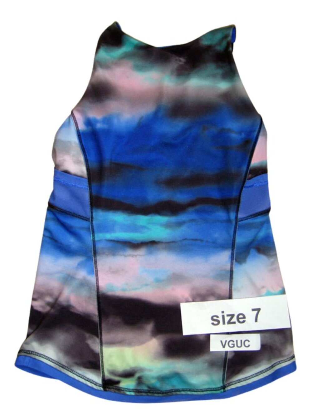 Ivivva by Lululemon🍋Clearly Breezy Tank Top Lycra size 7